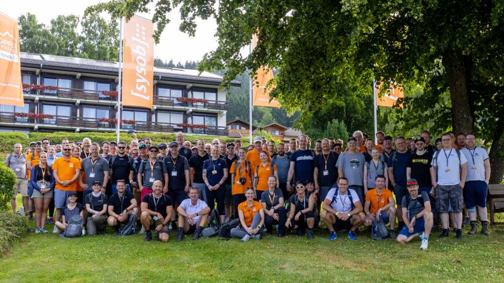 Gruppenbild vom Sysob Gipfeltreffen 2025