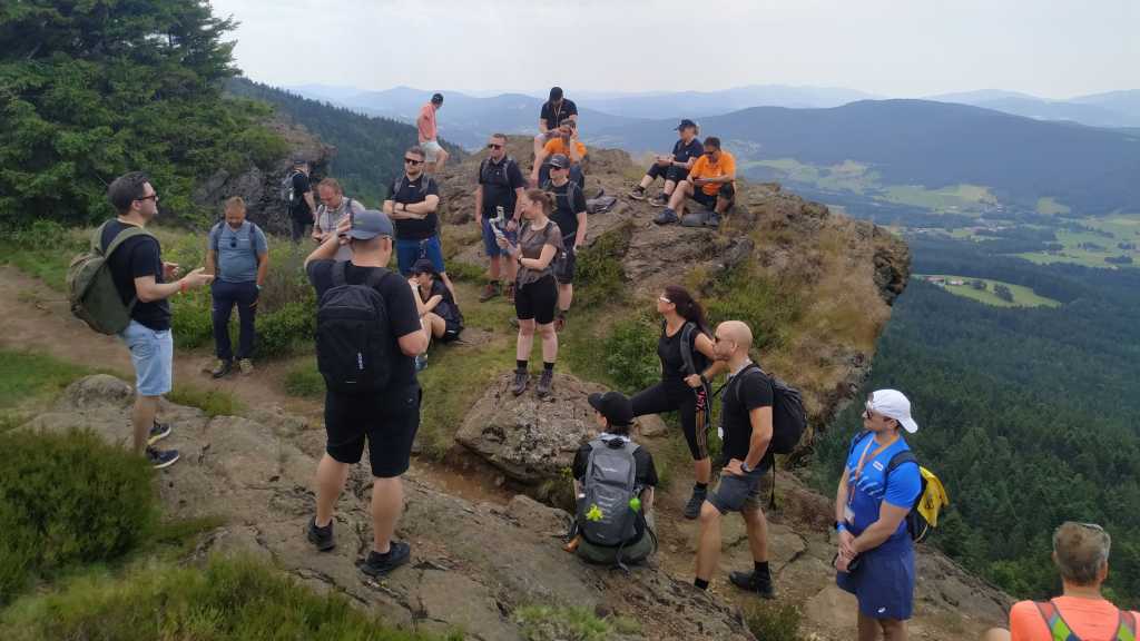 Wanderung beim Sysob Gipfeltreffen 2025