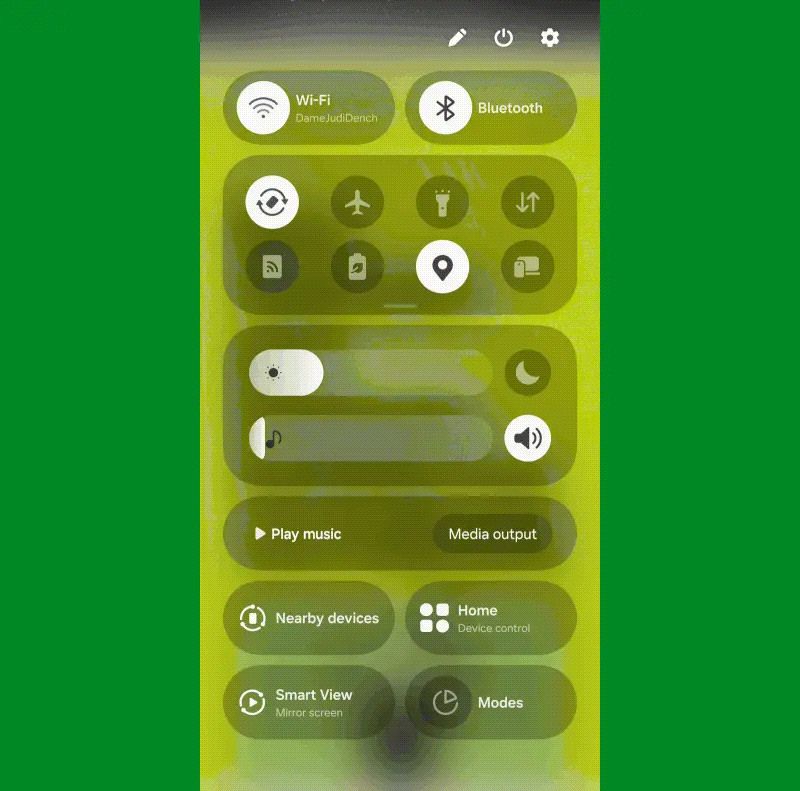 Android Modes: Samsung