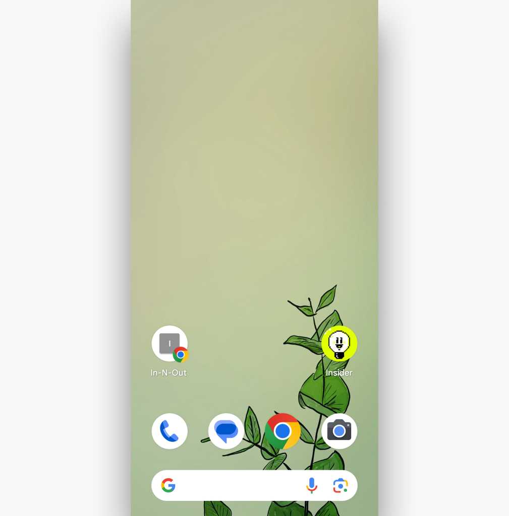 android home screen with shortcuts for a website and a progressive web app