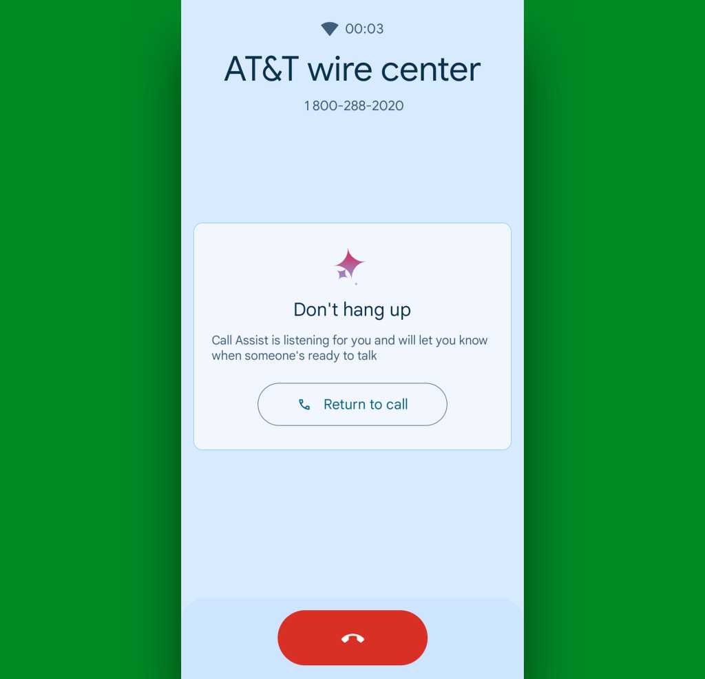 Google Pixel calling features: Hold For Me