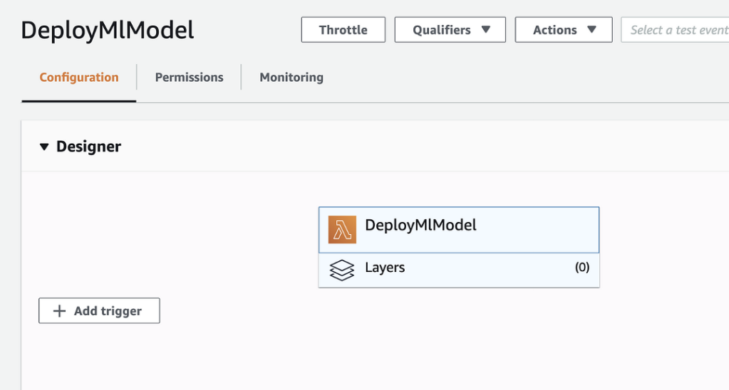 AWS Lambda model deployment 05