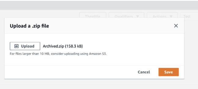 AWS Lambda model deployment 10