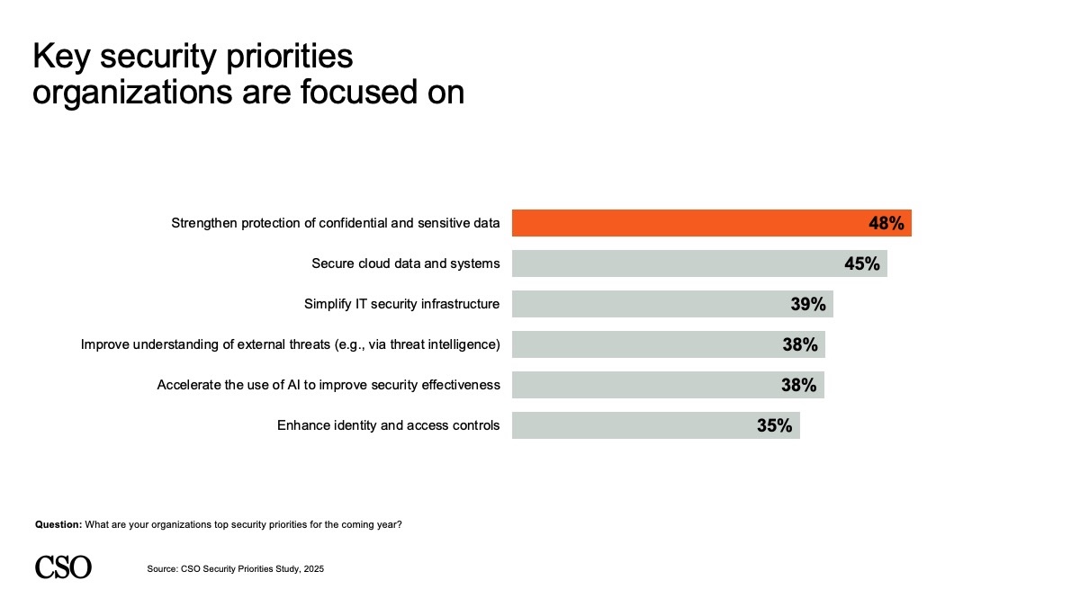 2025 Security Priorities Survey: Slide 06 Key Priorities