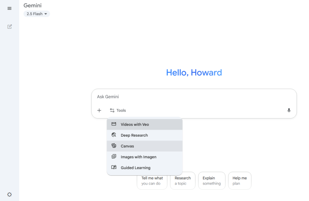 How to create documents (and more) with Gemini Canvas