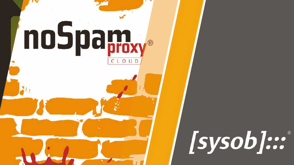 Sysob No Spam Proxy Cloud Promo 169