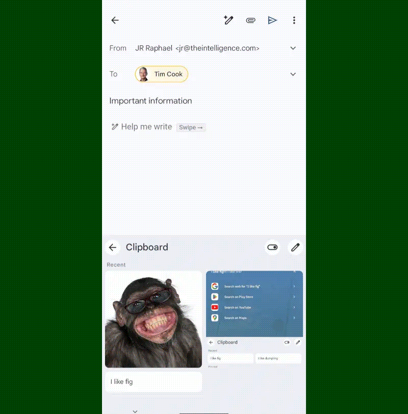 Android clipboard: Gboard clipboard insert