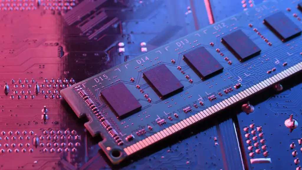 memory DDR RAM Chip