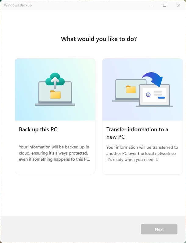 How to migrate to a new Windows PC