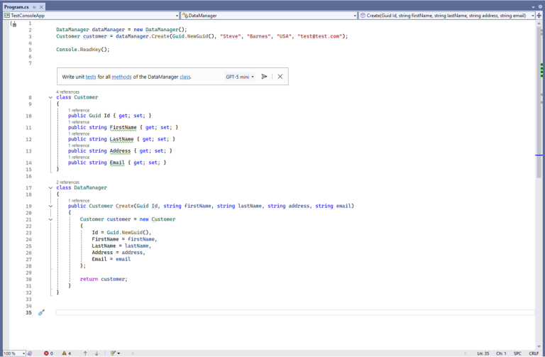 Getting started with GitHub Copilot in Visual Studio or VS Code | InfoWorld