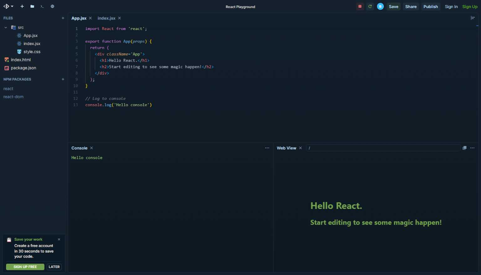 React tutorial: Get started with the React JavaScript library | InfoWorld