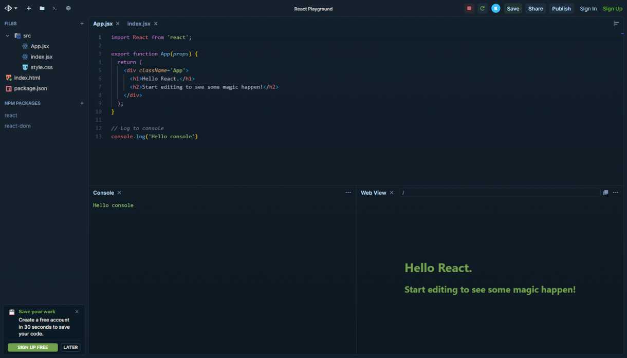 React tutorial: Get started with the React JavaScript library | InfoWorld