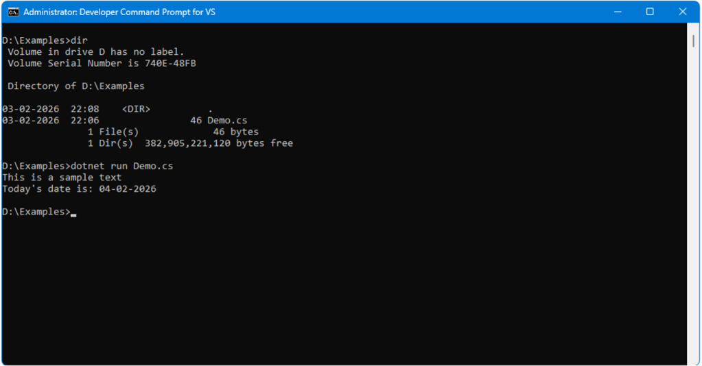 C# 14 file-based apps