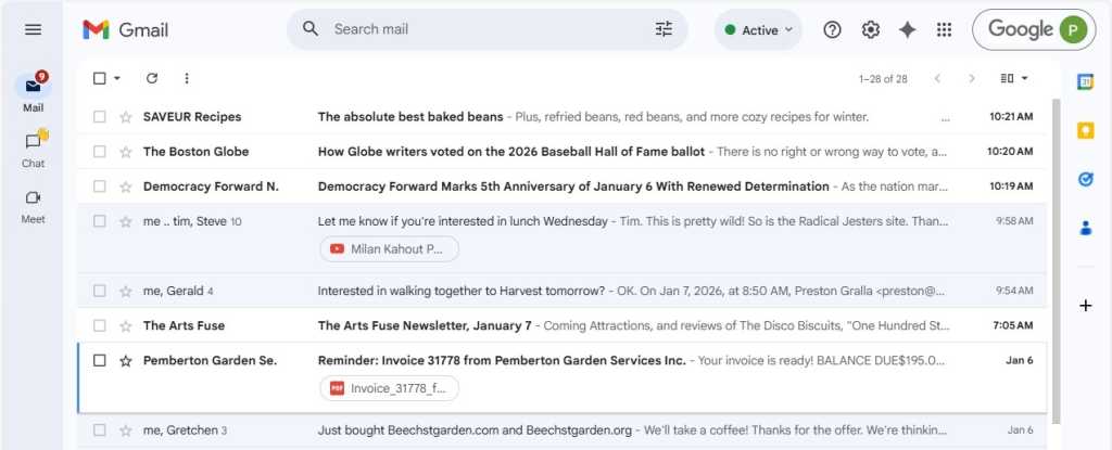 gmail inbox