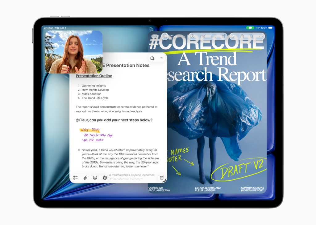 M4 iPad Air has AI superpowers