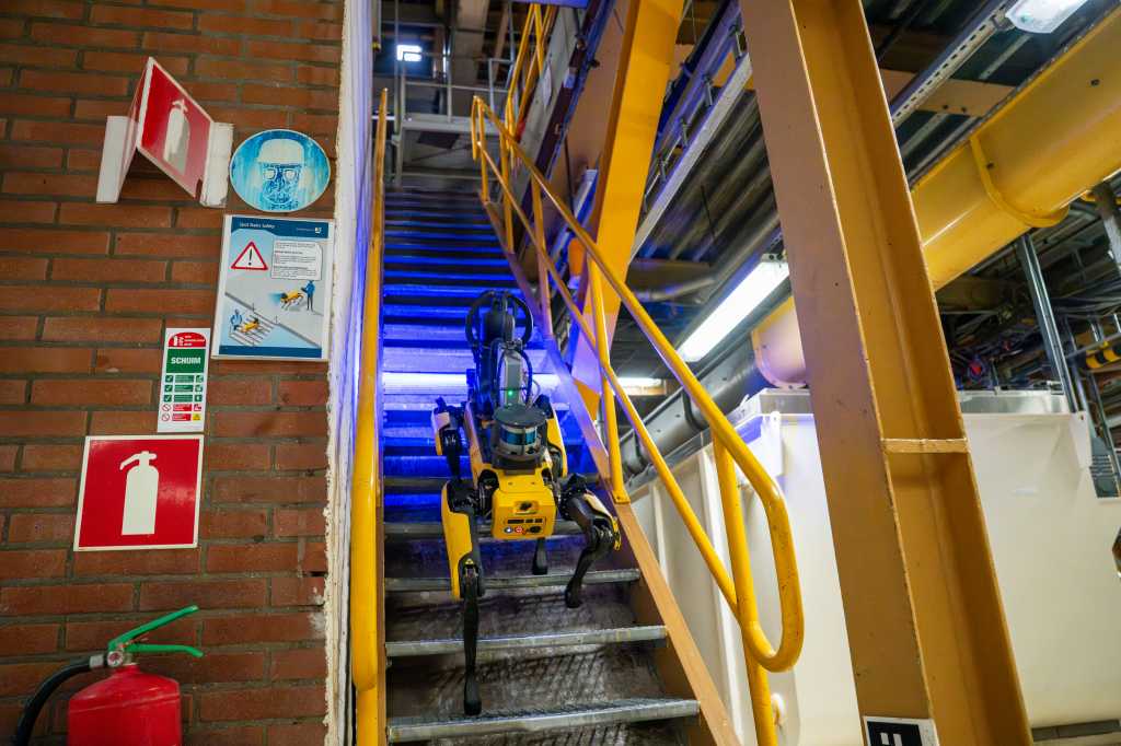 Cargill robotics on factory floor