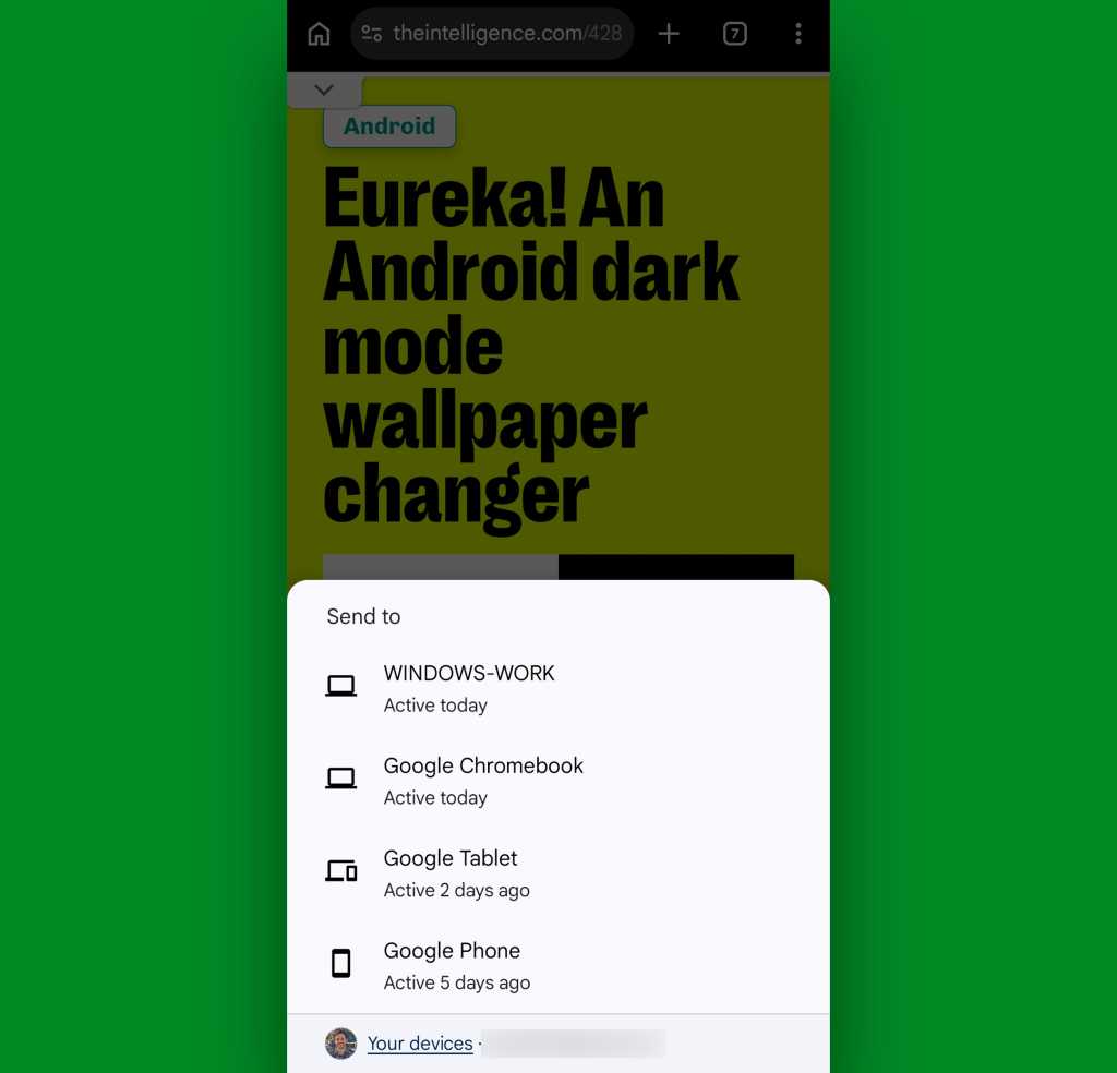 Sync Android-computer clipboard: Chrome devices