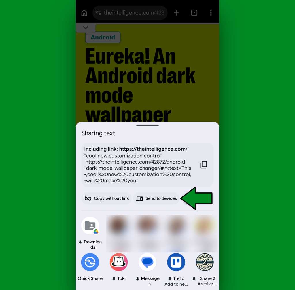 Sync Android-computer clipboard: Chrome 