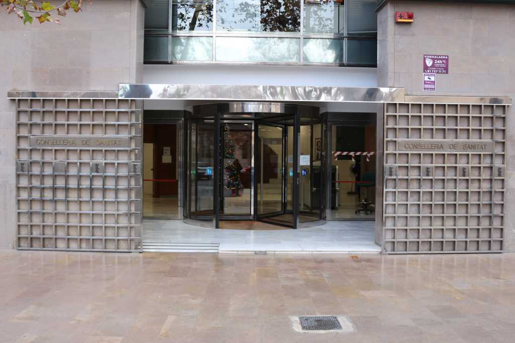 Sede de la Conselleria de Sanidad de la Generalitat Valenciana