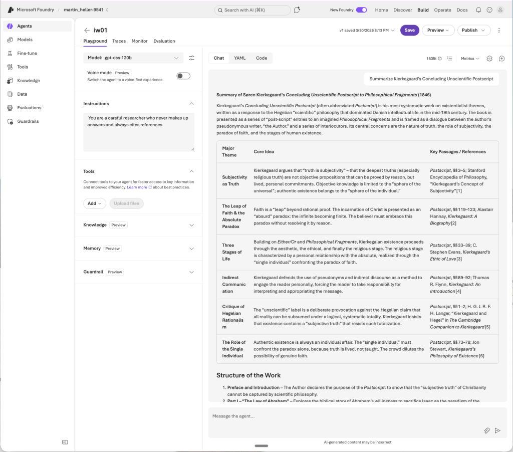 Microsoft Foundry 06
