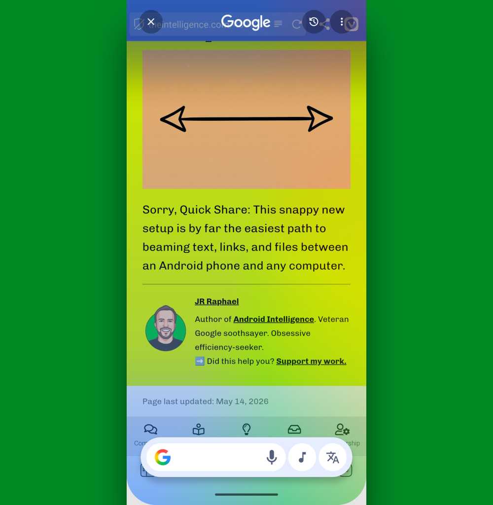 Google Android Circle to Search