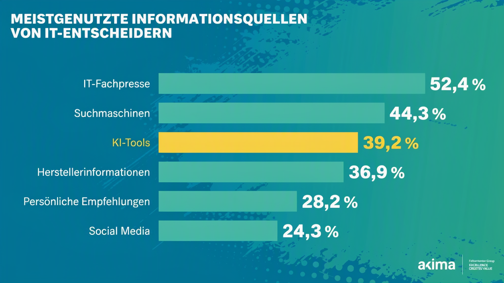 Information source IT decision maker Akima
