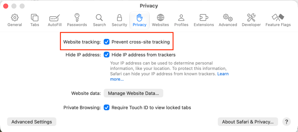Safari's Intelligent Tracking Protection