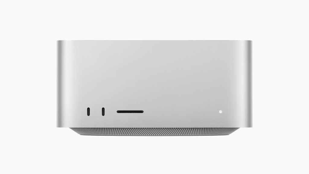 Mac Studio from the front