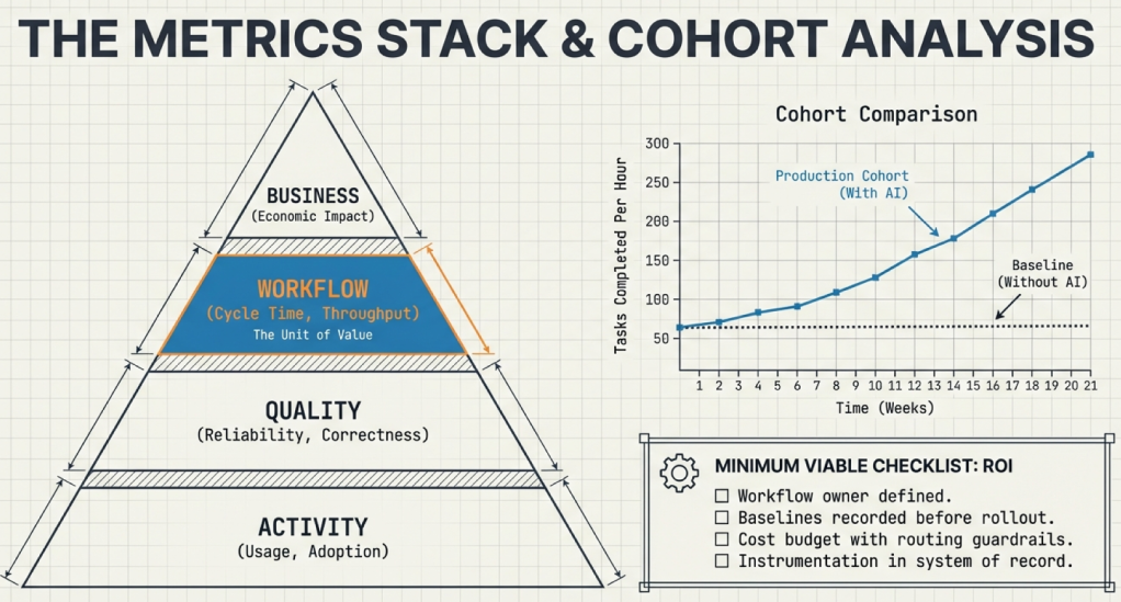 Metrics stack and cohort analysis 02
