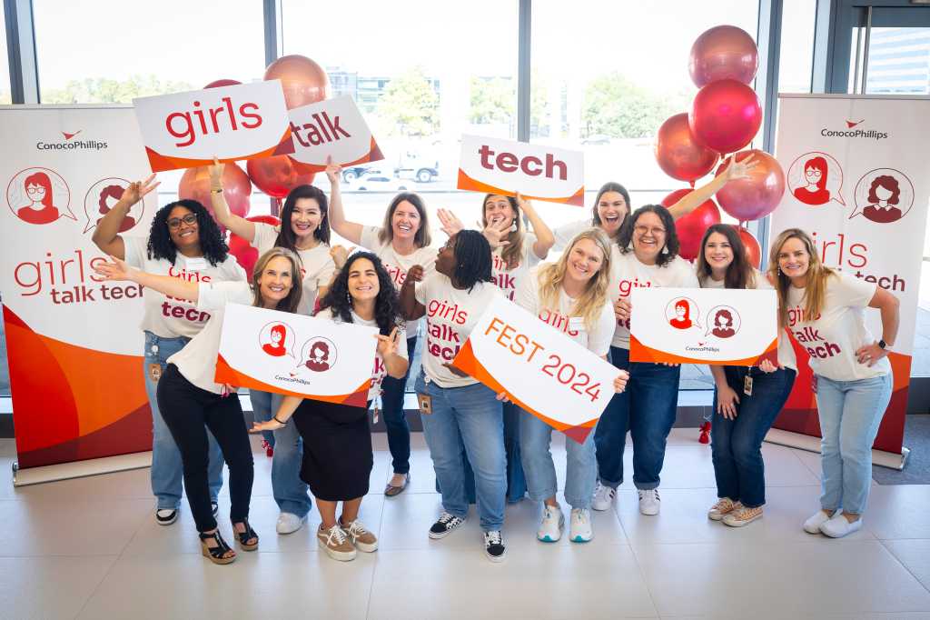 A 2024 Girls Talk Tech event.