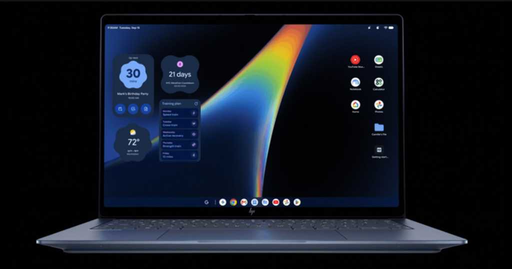 Googlebook desktop